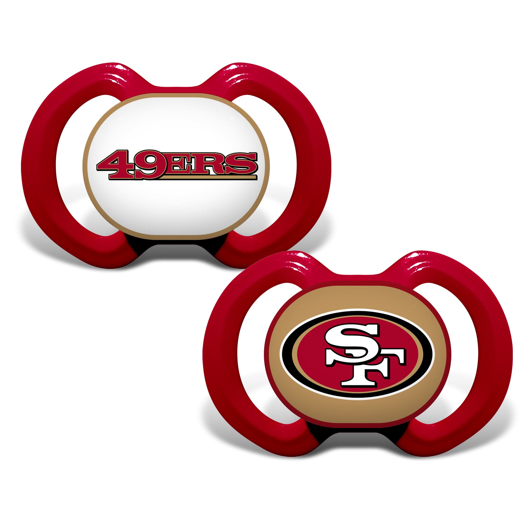 San Francisco 49ers - Pacifier 2-Pack Legacy