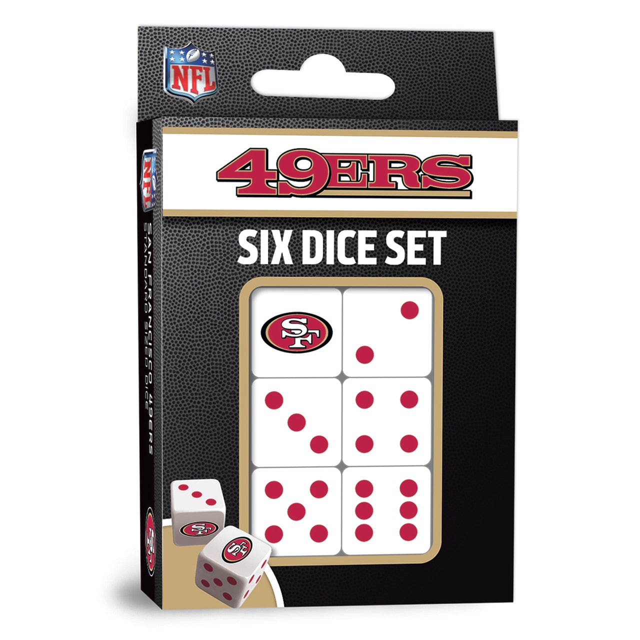 San Francisco 49ers Dice Set