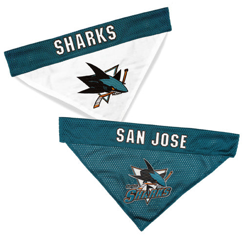 SAN JOSE SHARKS REVERSIBLE BANDANA