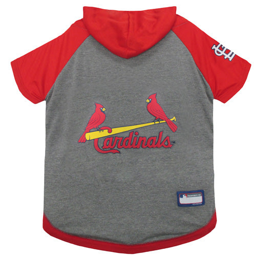 ST. LOUIS CARDINALS HOODIE TEE SHIRT