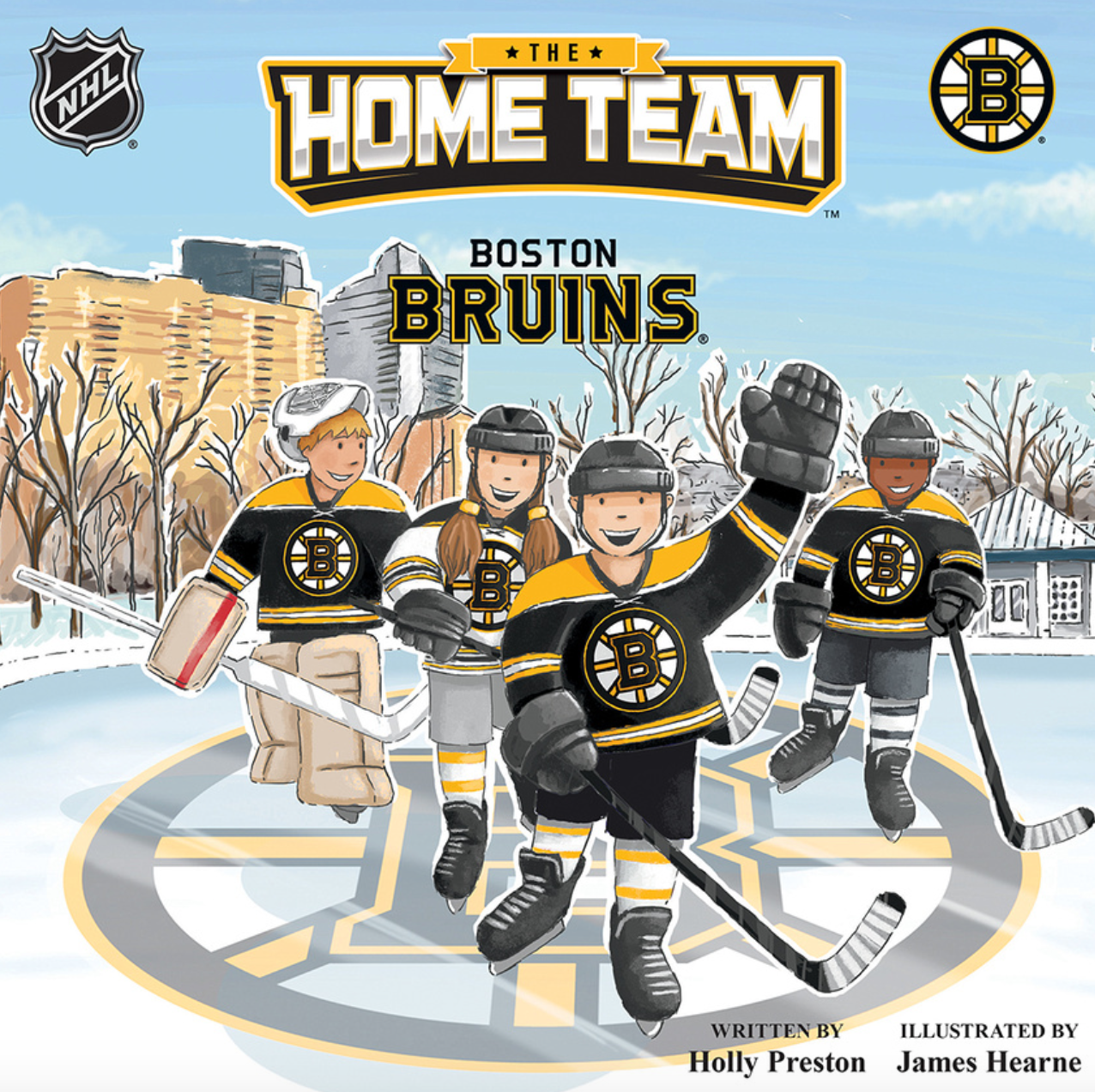 Boston Bruins HomeTeam Children's Book