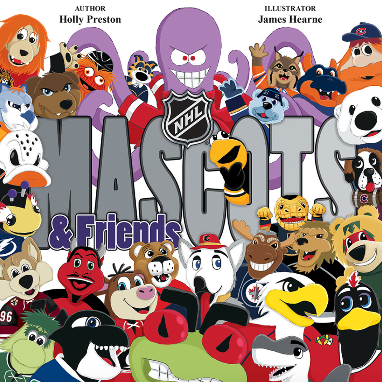 NHL Mascots HomeTeam Children's Book