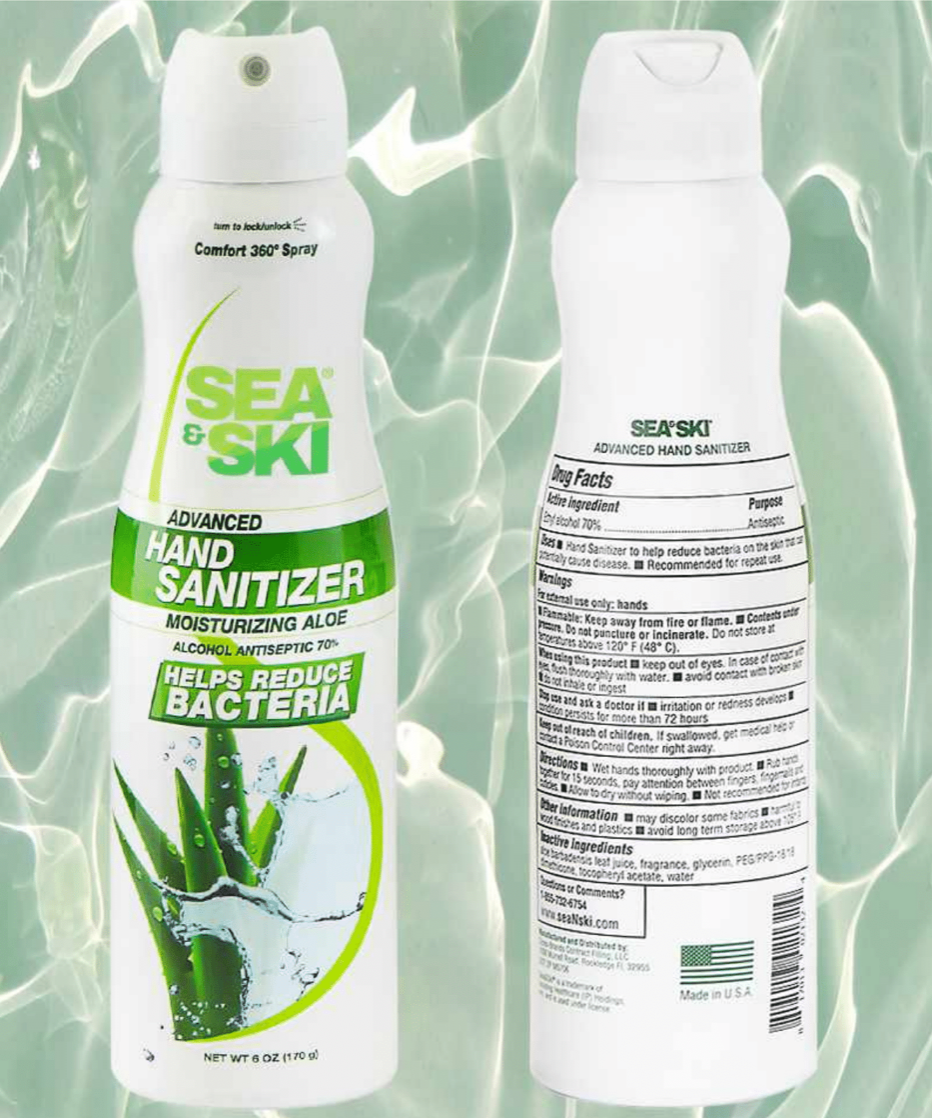 Sea and Ski Sanitizer Spray 