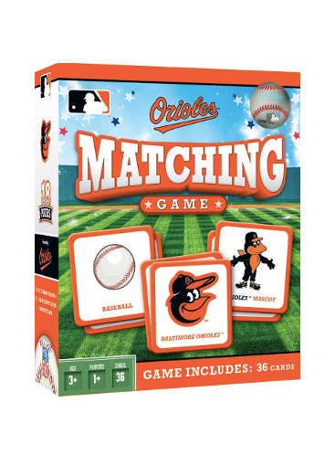 Baltimore Orioles Matching Game