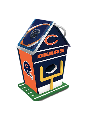 Chicago Bears Birdhouse