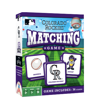 Colorado Rockies Matching Game