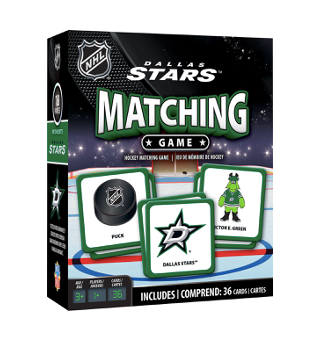 Dallas Stars Matching Game