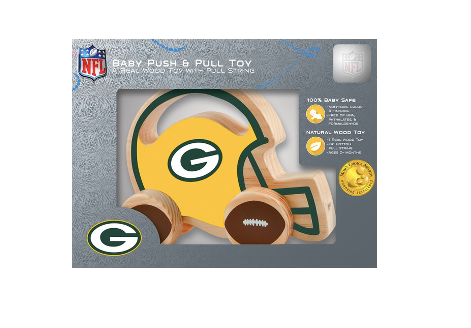Green Bay Packers Wood Push & Pull Toy