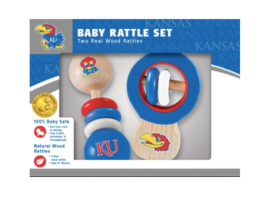 Kansas Wood Rattle Set