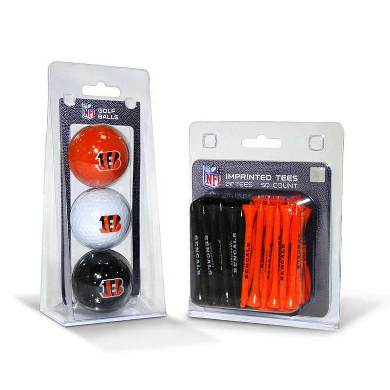 CINCINNATI BENGALS 3 BALL/50 TEE