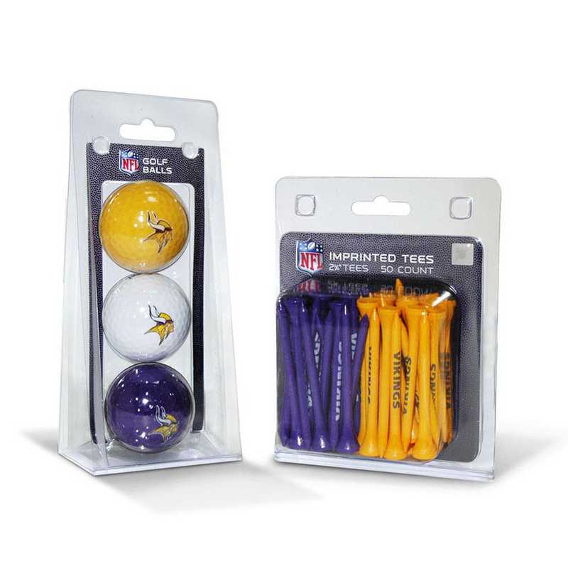 MINNESOTA VIKINGS 3 BALL/50 TEE