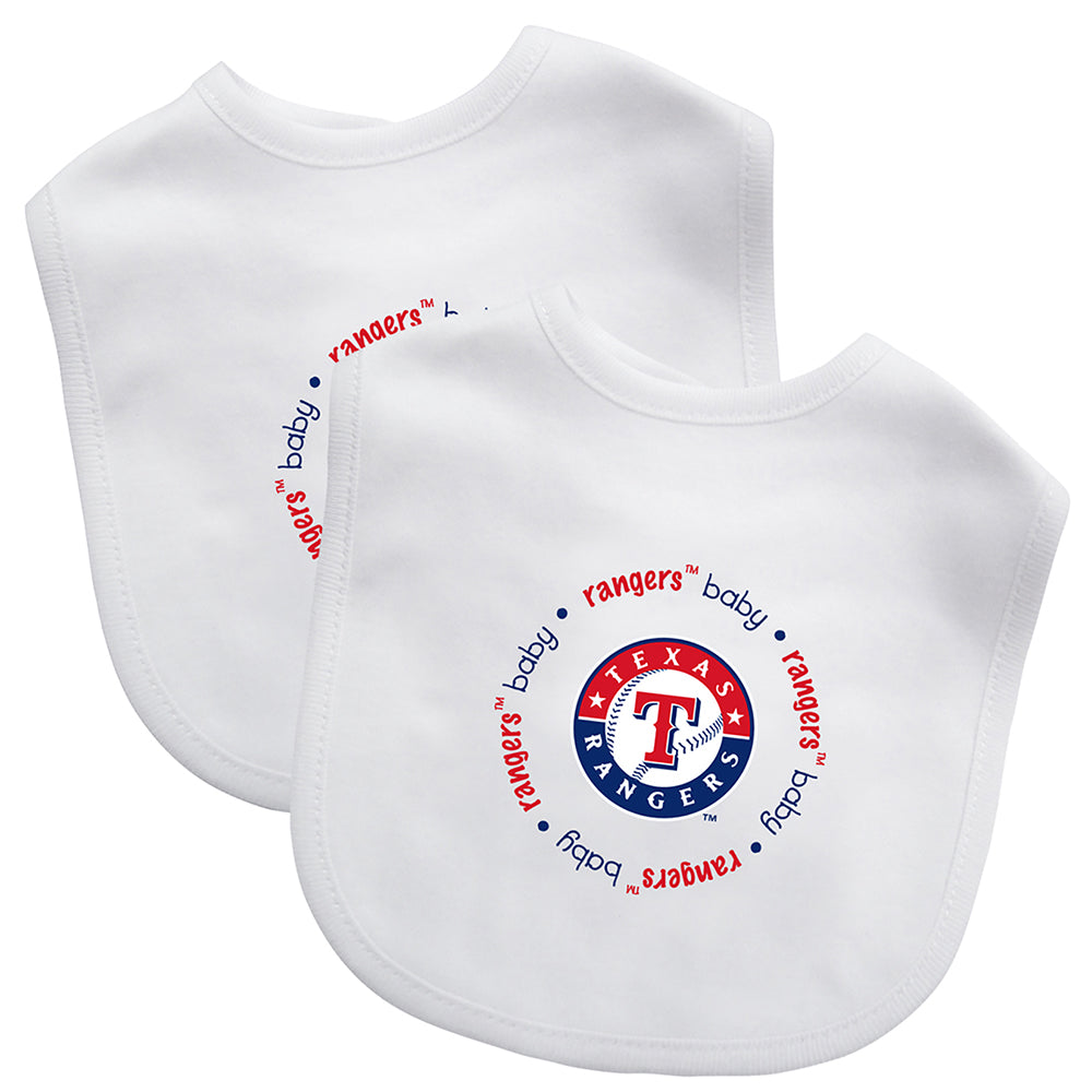 Texas Rangers Baby Bibs 2-Pack