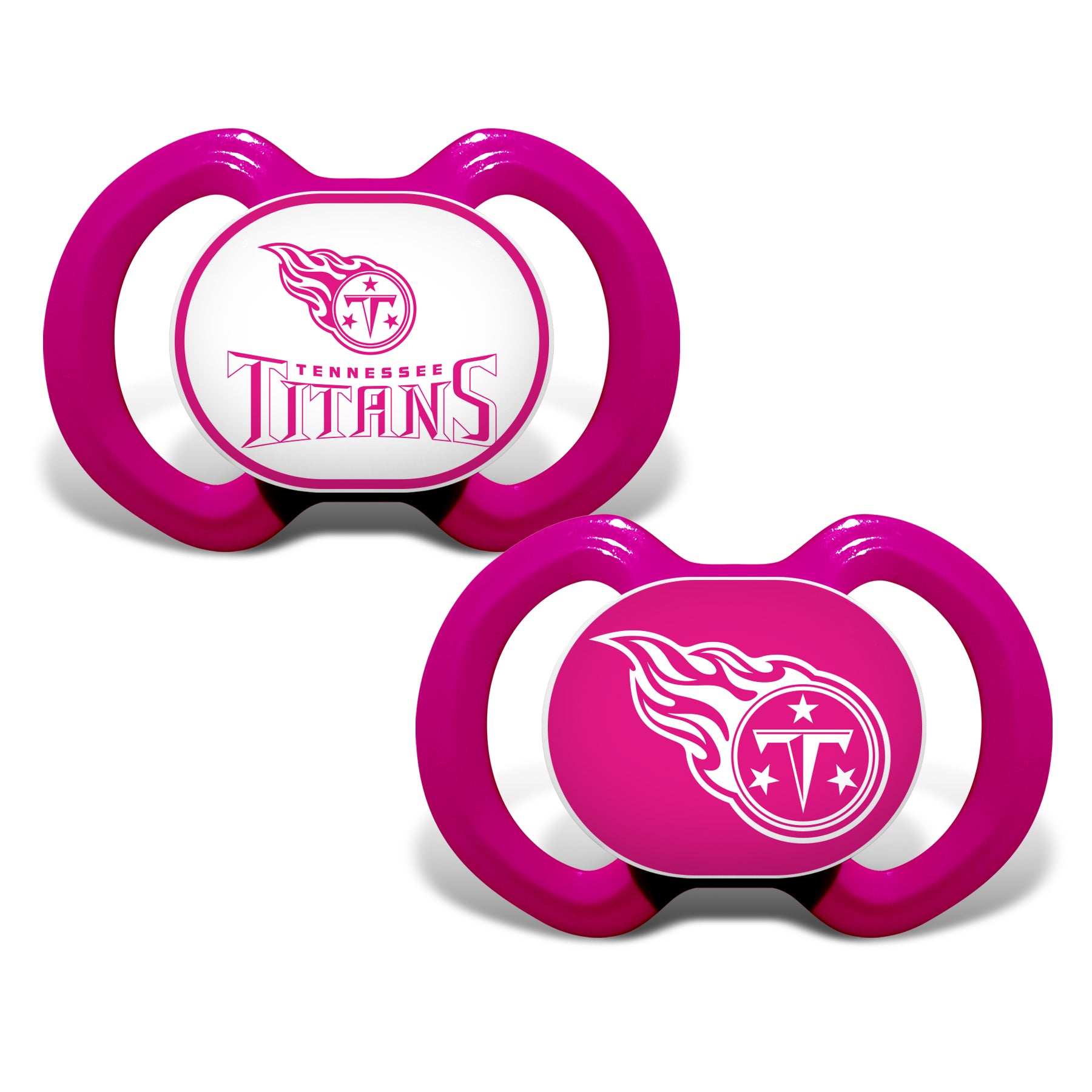 Tennessee Titans Pacifier 2-Pack - Pink