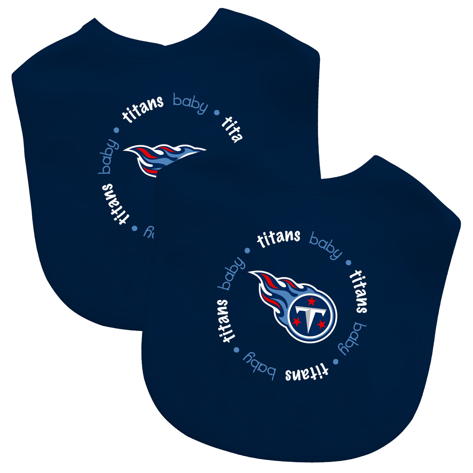 Tennessee Titans Baby Bibs 2-Pack