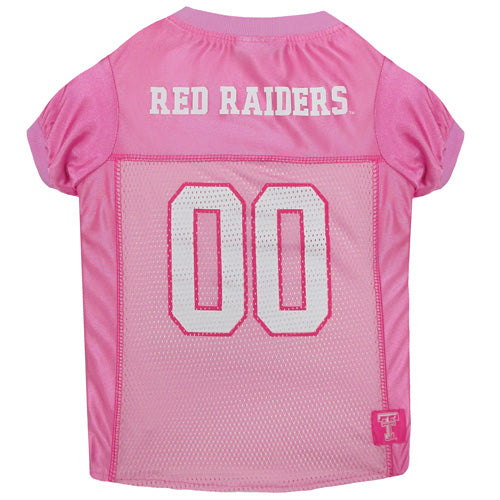 TEXAS TECH PINK JERSEY