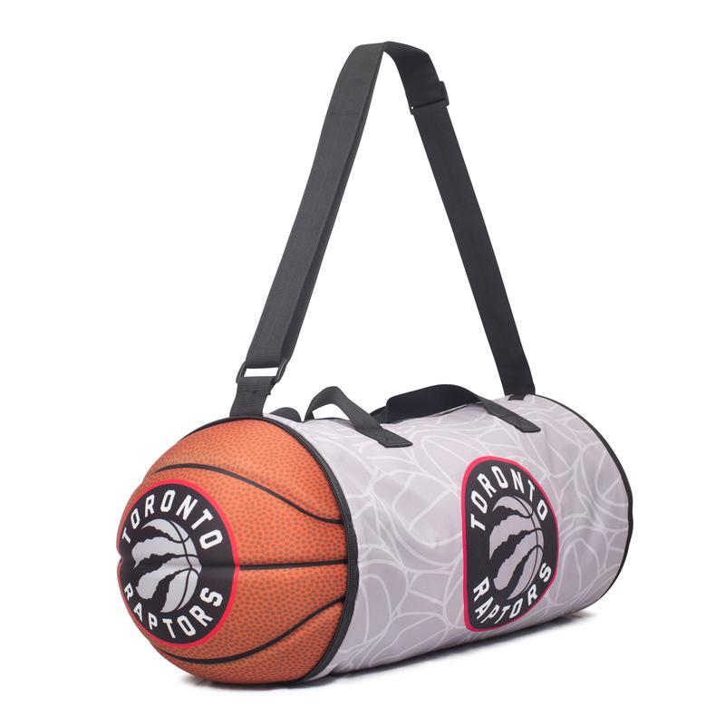 NBA Toronto Raptors Collapsible Basketball Duffel Bag