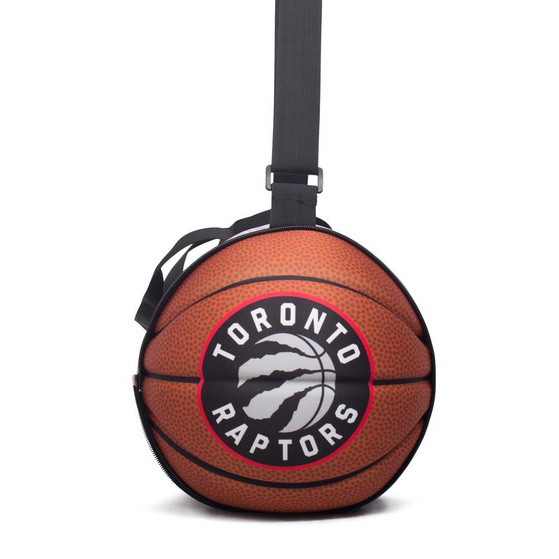 NBA Toronto Raptors Collapsible Basketball Duffel Bag