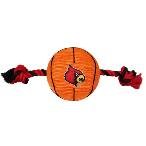 LOUISVILLE NYLON BASKETBALL ROPE TOY