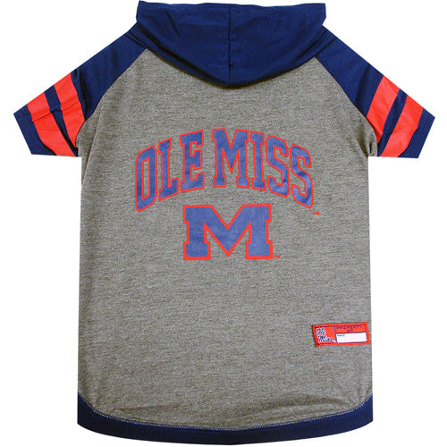 OLE MISS  HOODIE TEE SHIRT