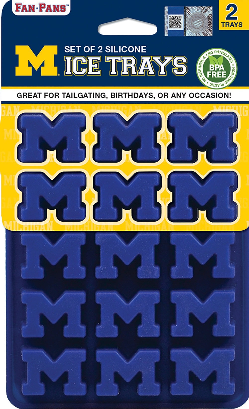 Michigan Ice Trays 2-Pack