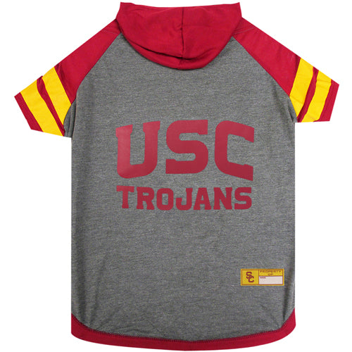USC HOODIE TEE SHIRT