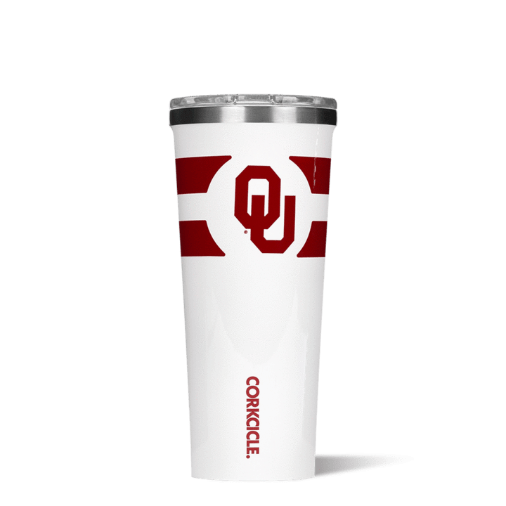 Oklahoma Gym Stripe Tumbler