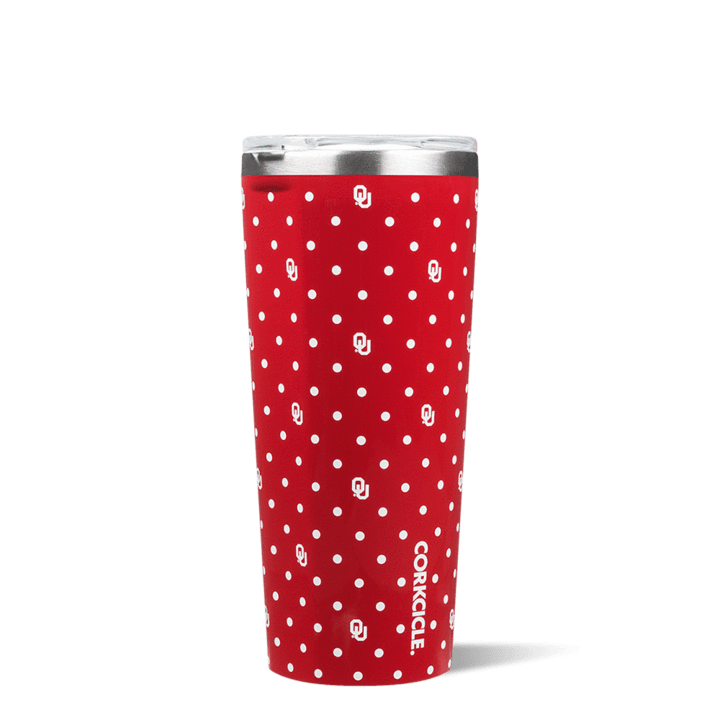 Oklahoma Polka Dot Tumbler