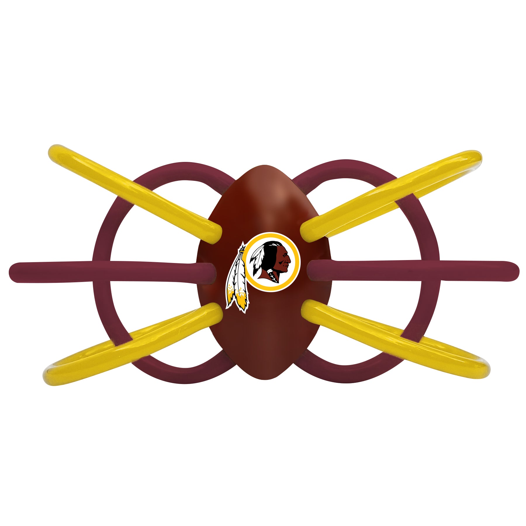 Washington Redskins Winkle Teether Rattle