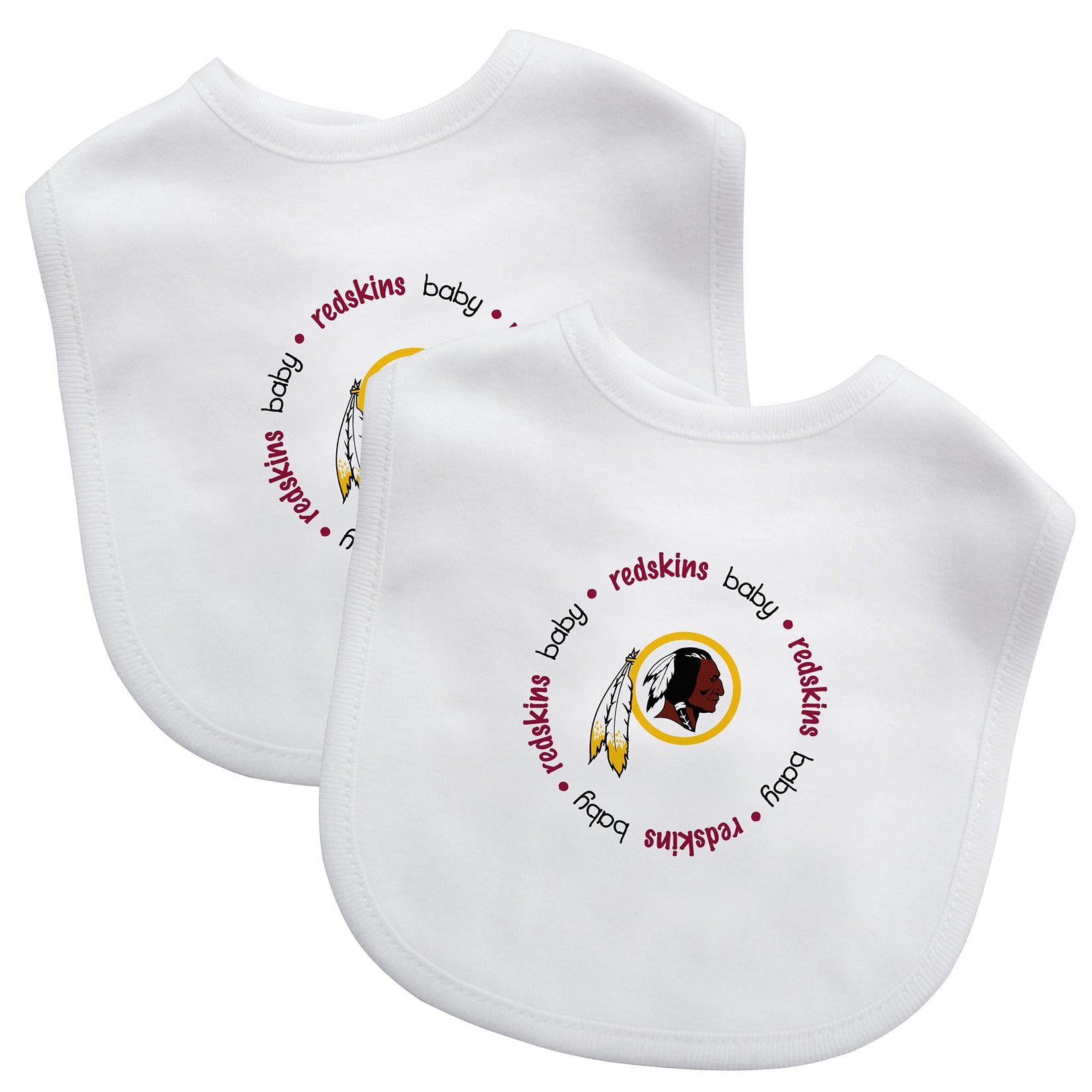 Washington Redskins Baby Bibs 2-Pack