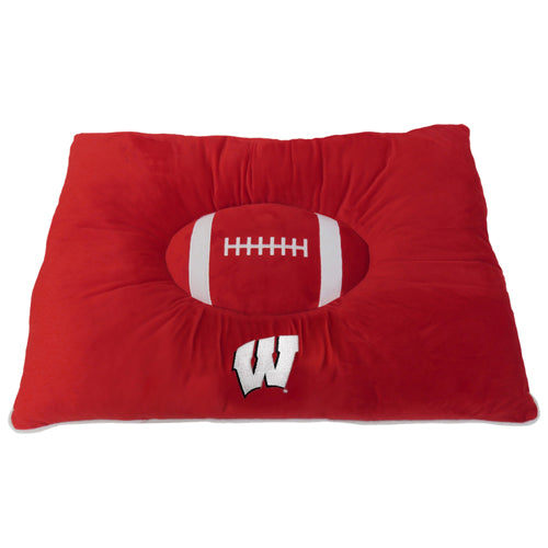 WISCONSIN BADGERS PILLOW BED