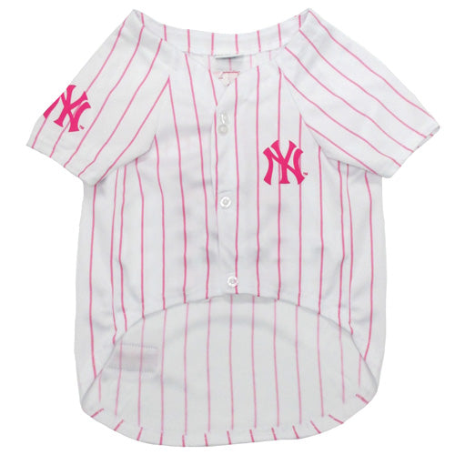 NEW YORK YANKEES PINK JERSEY