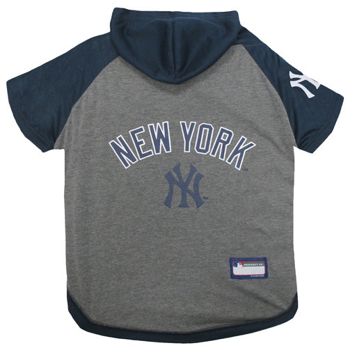 NEW YORK YANKEES HOODIE TEE SHIRT