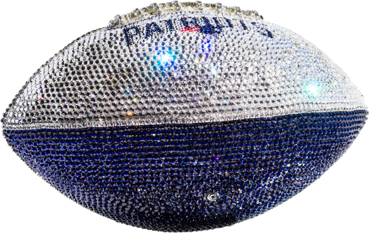 New England Patriots Crystal Football