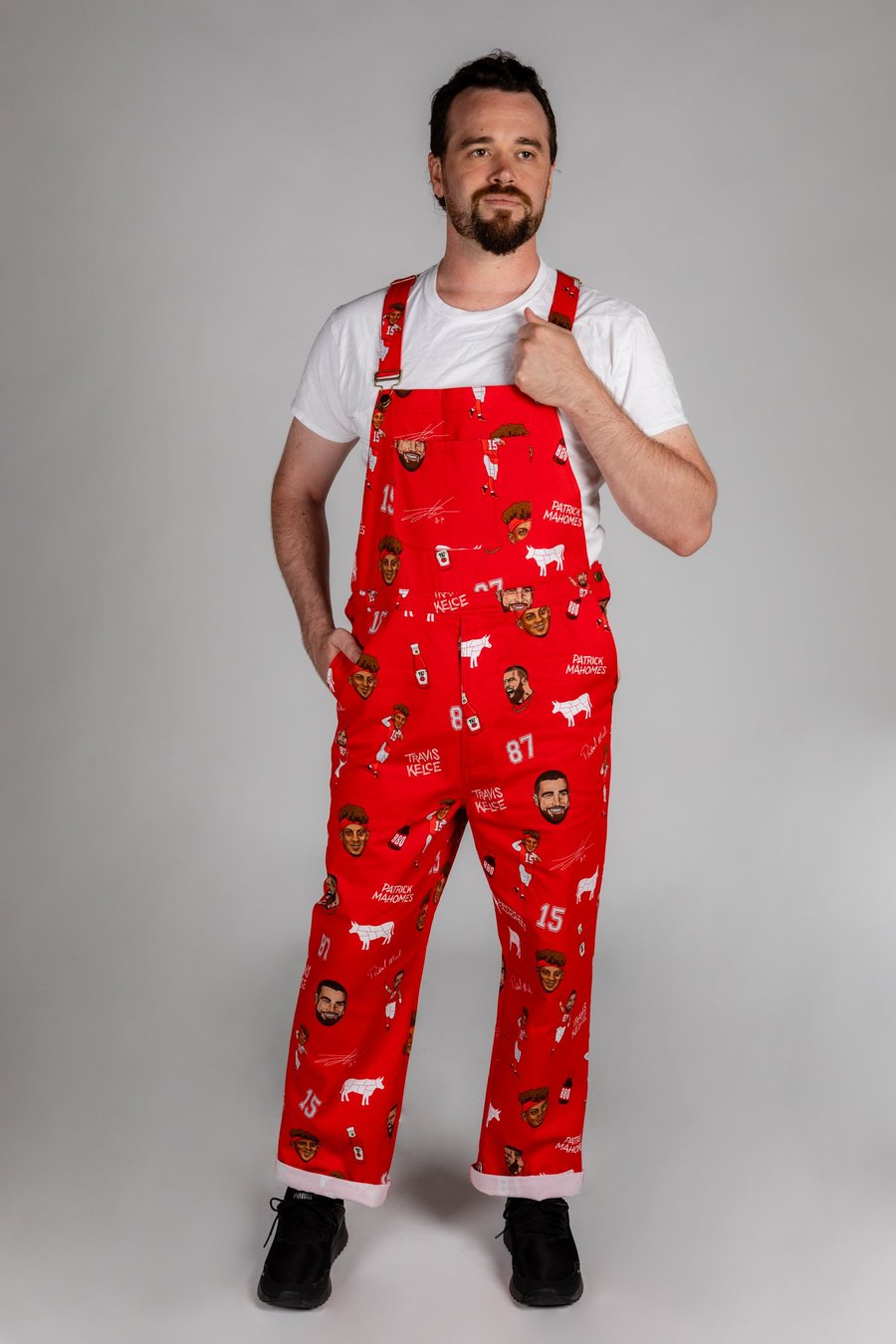 The Mahomes & Kelce | NFL Players Association Men's Overalls