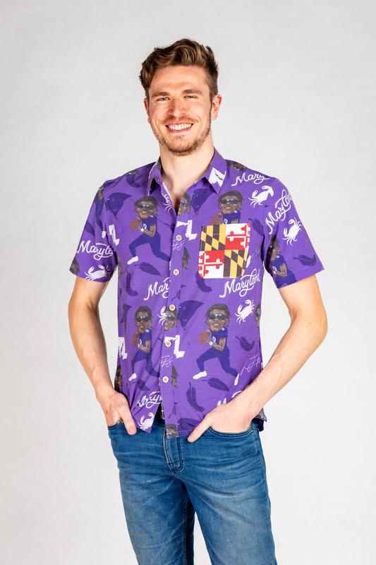 Lamar Jackson Hawaiian Shirt