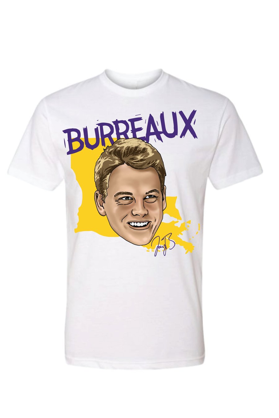 The Joe Burrow Big Head | NFLPA Super Soft T-Shirt