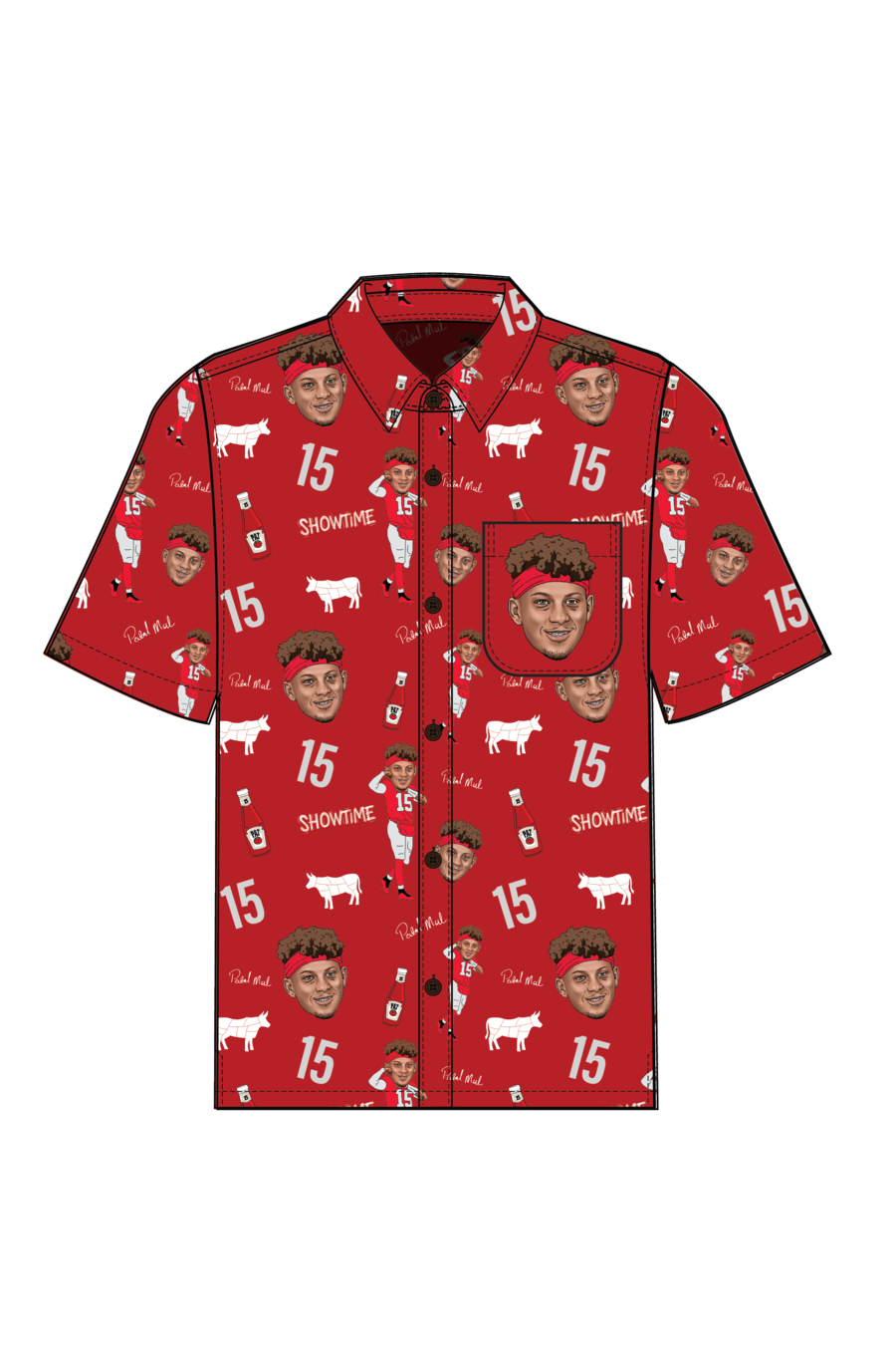 The Showtime Patrick Mahomes | NFLPA Hawaiian Shirt