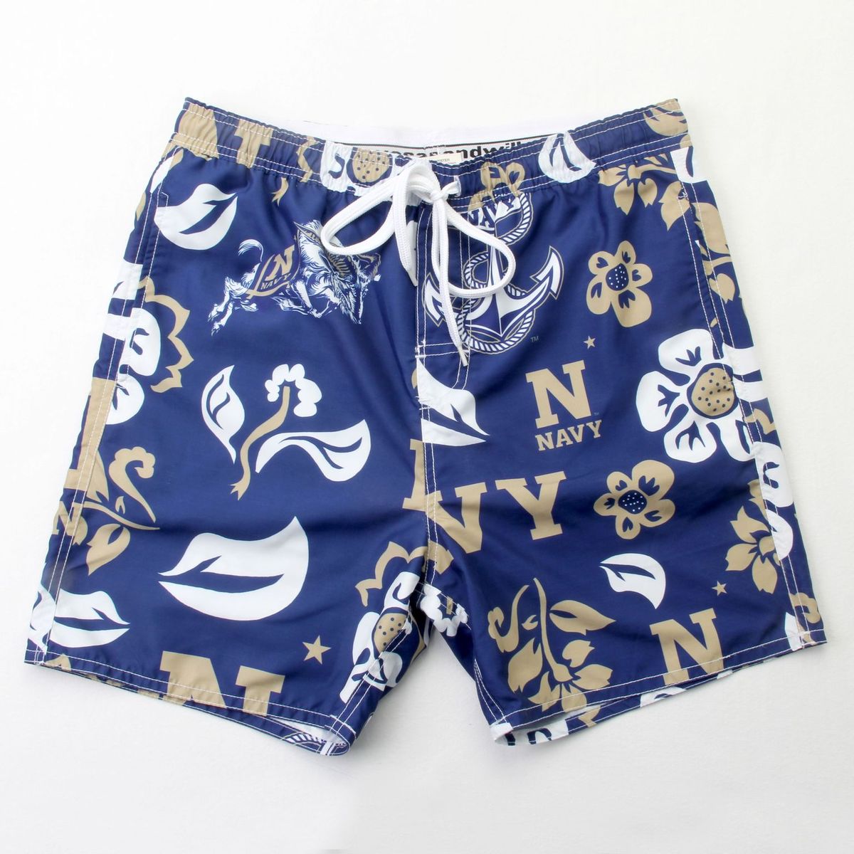 Mens NAV Floral Volley