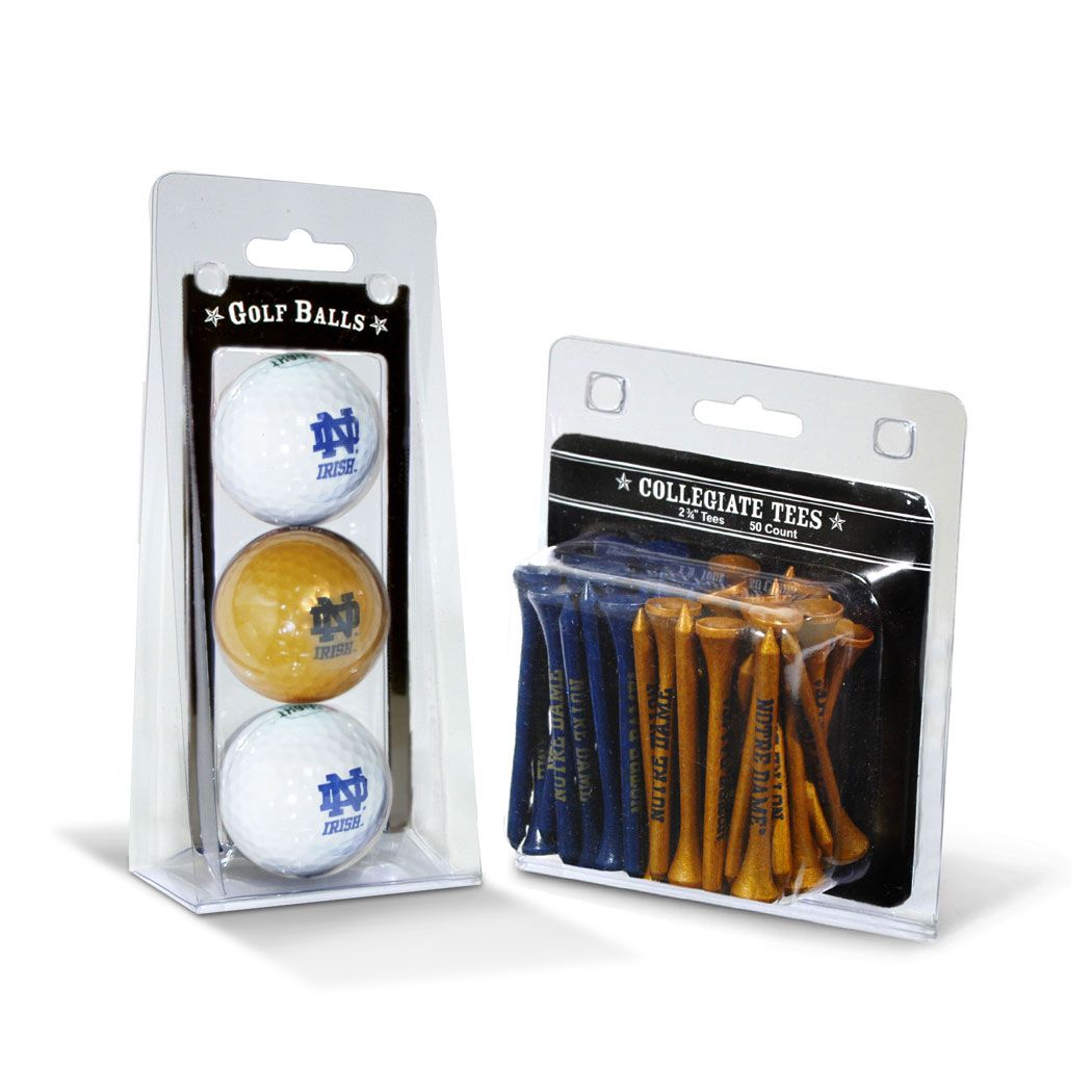 NOTRE DAME 3 BALL/50 TEE