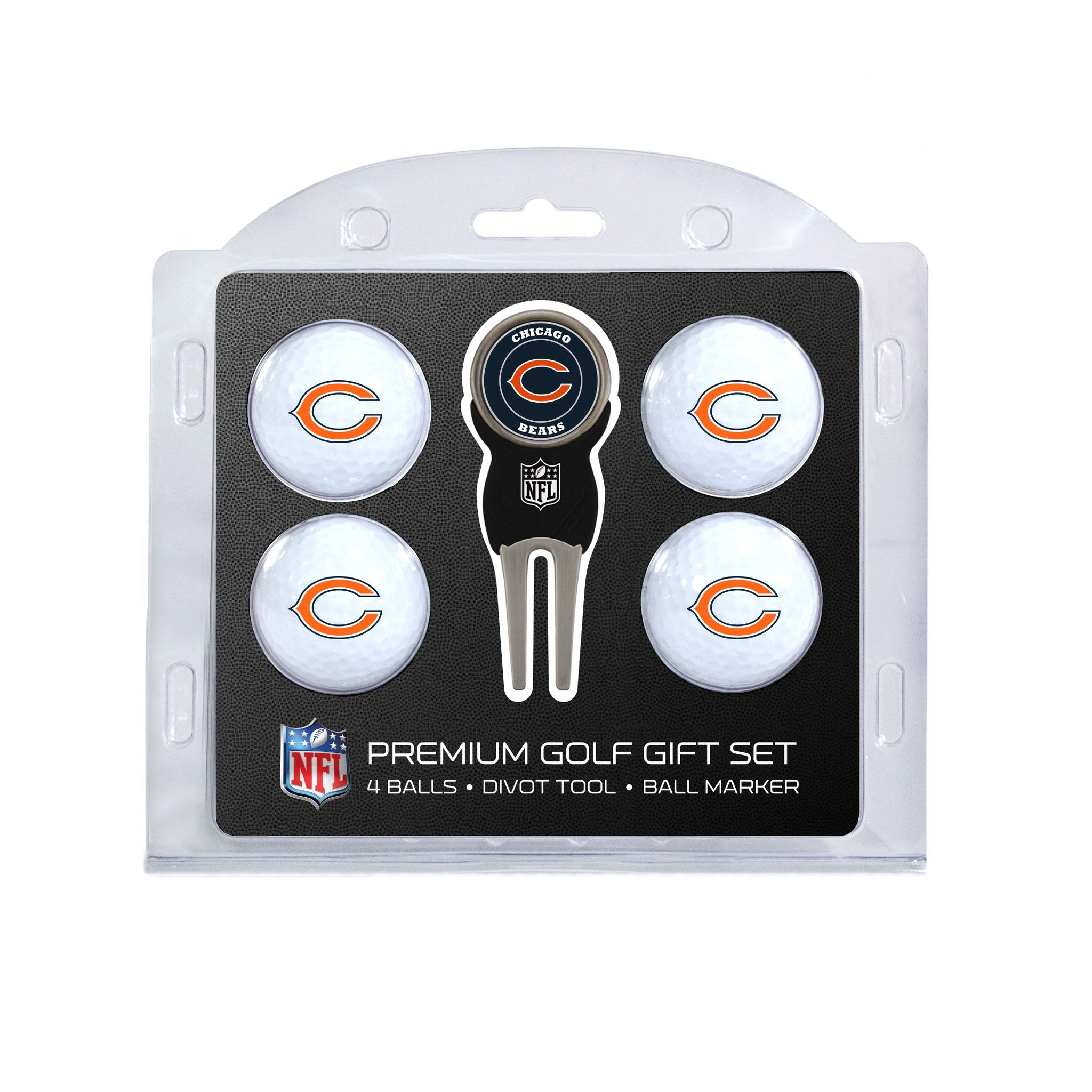 CHICAGO BEARS 4 BALL GIFT SET