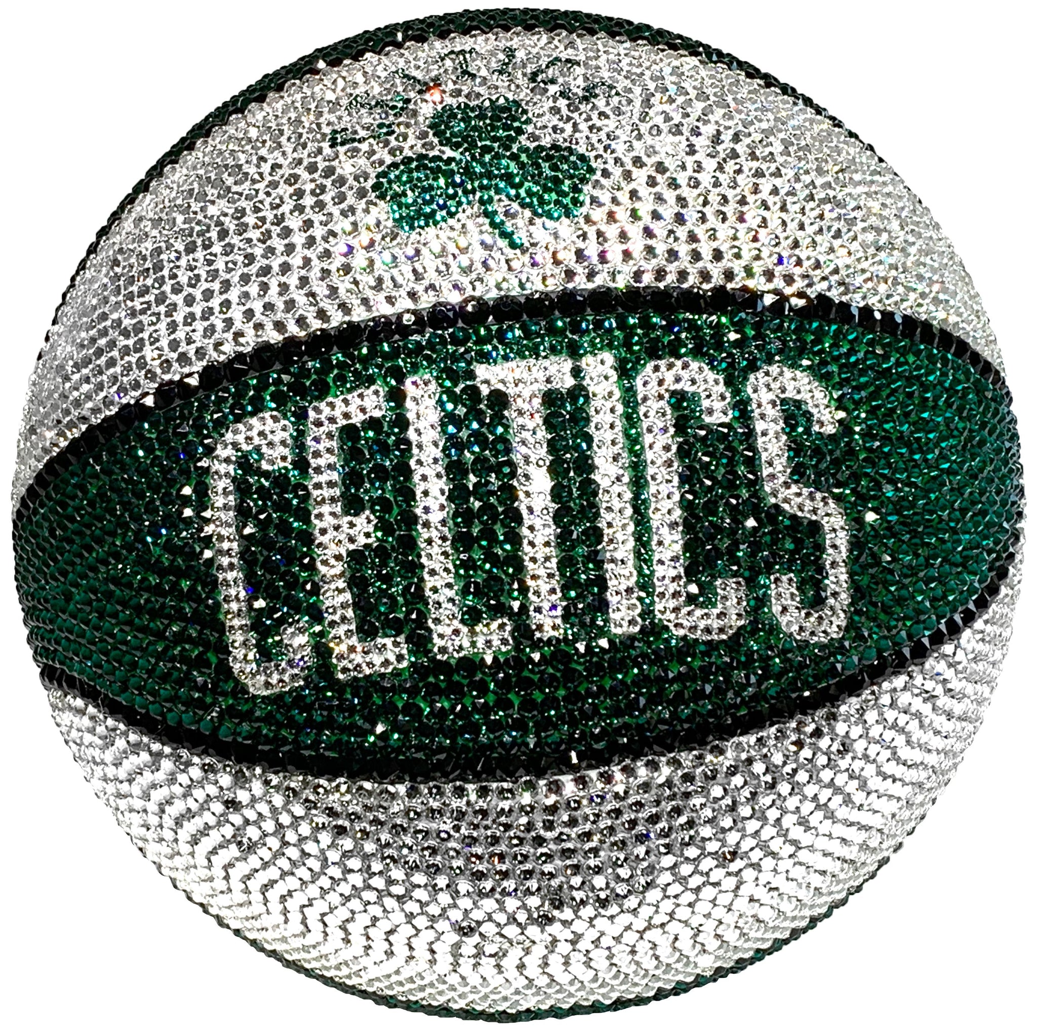 Boston Celtics Crystal Basketball