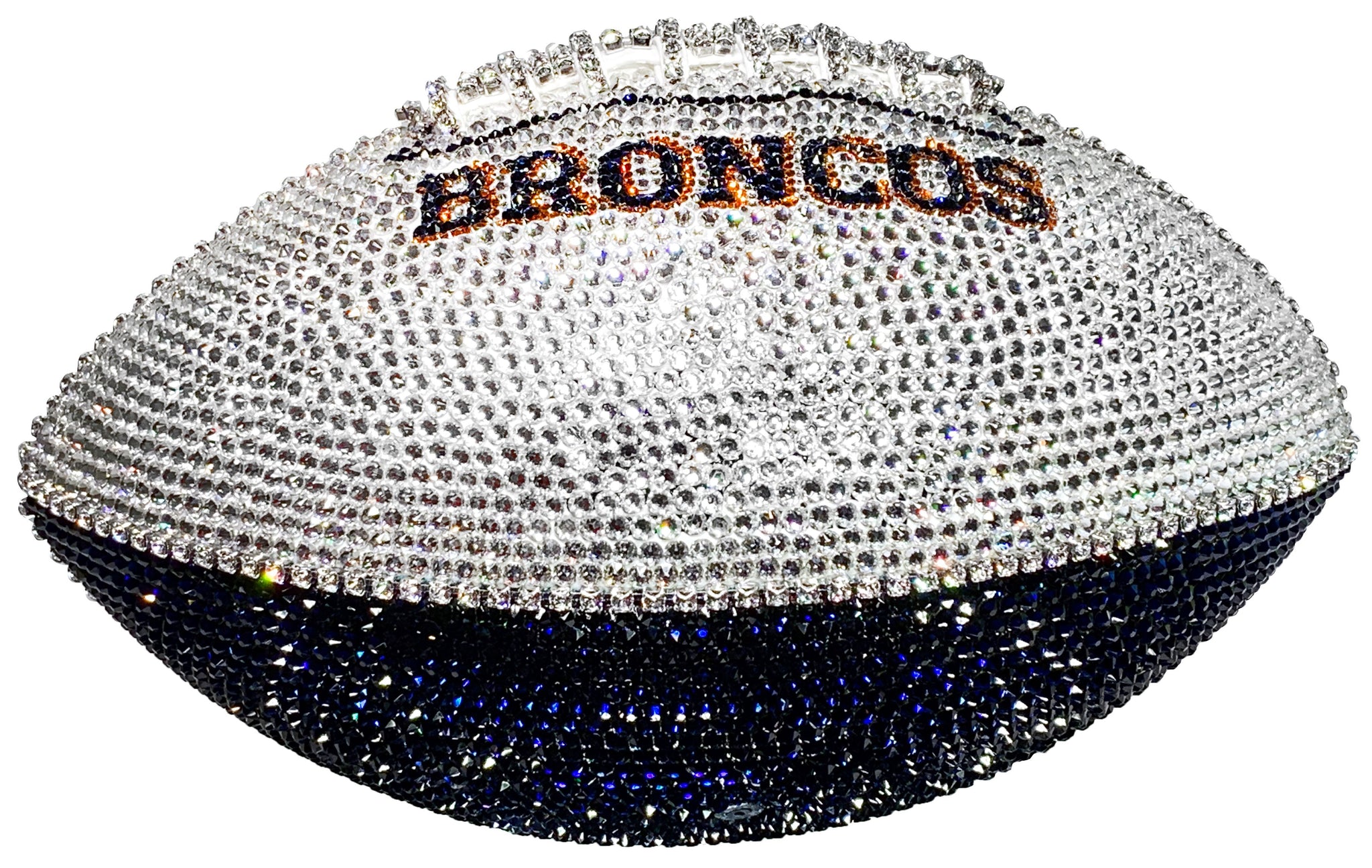 Denver Broncos Crystal Football