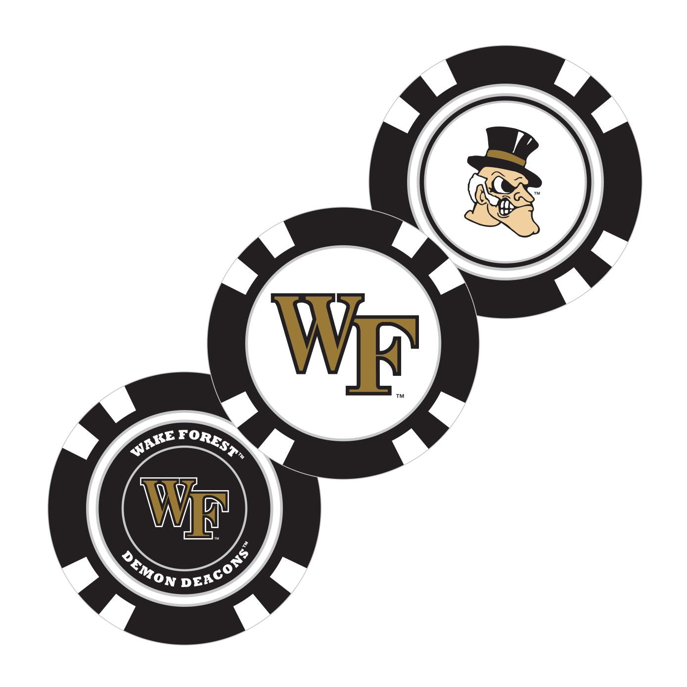 WAKE FOREST BULK GOLF CHIP