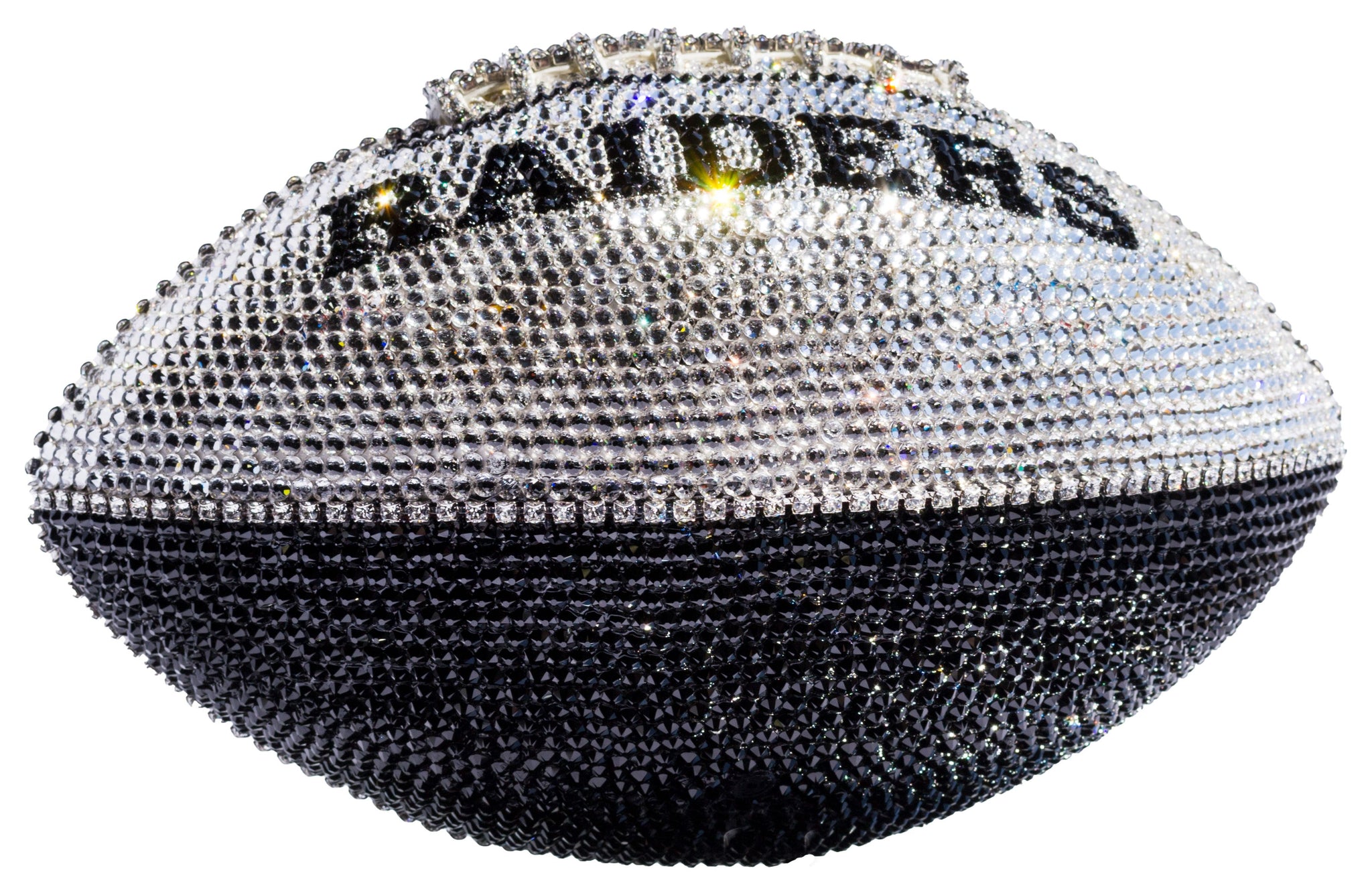 Las Vegas Raiders Crystal Football