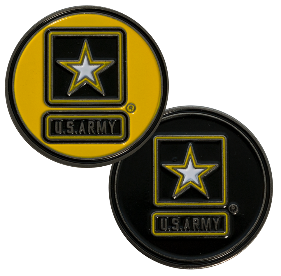 US ARMY DOUBLE SIDED BALL MARKER