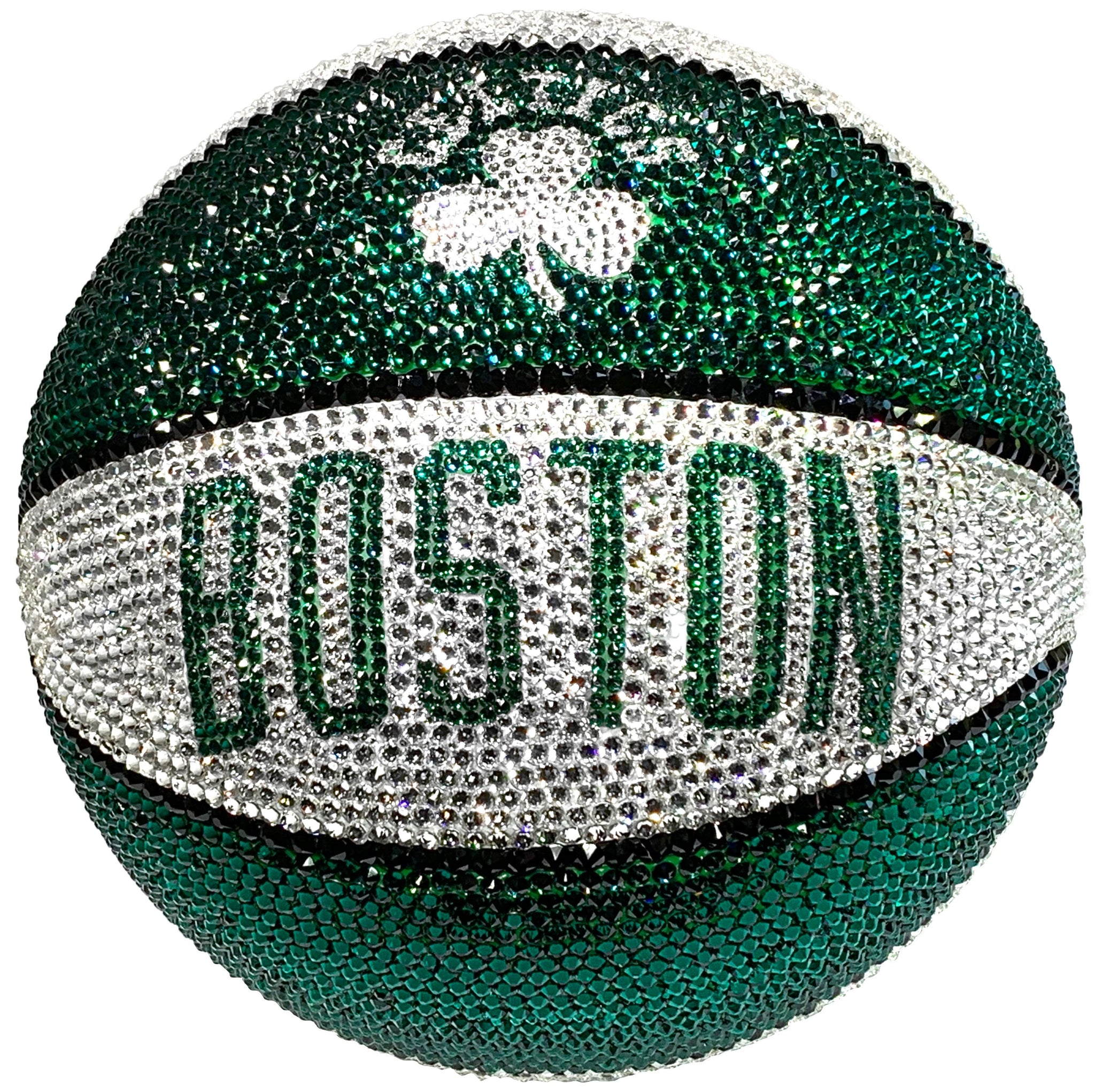 Boston Celtics Crystal Basketball