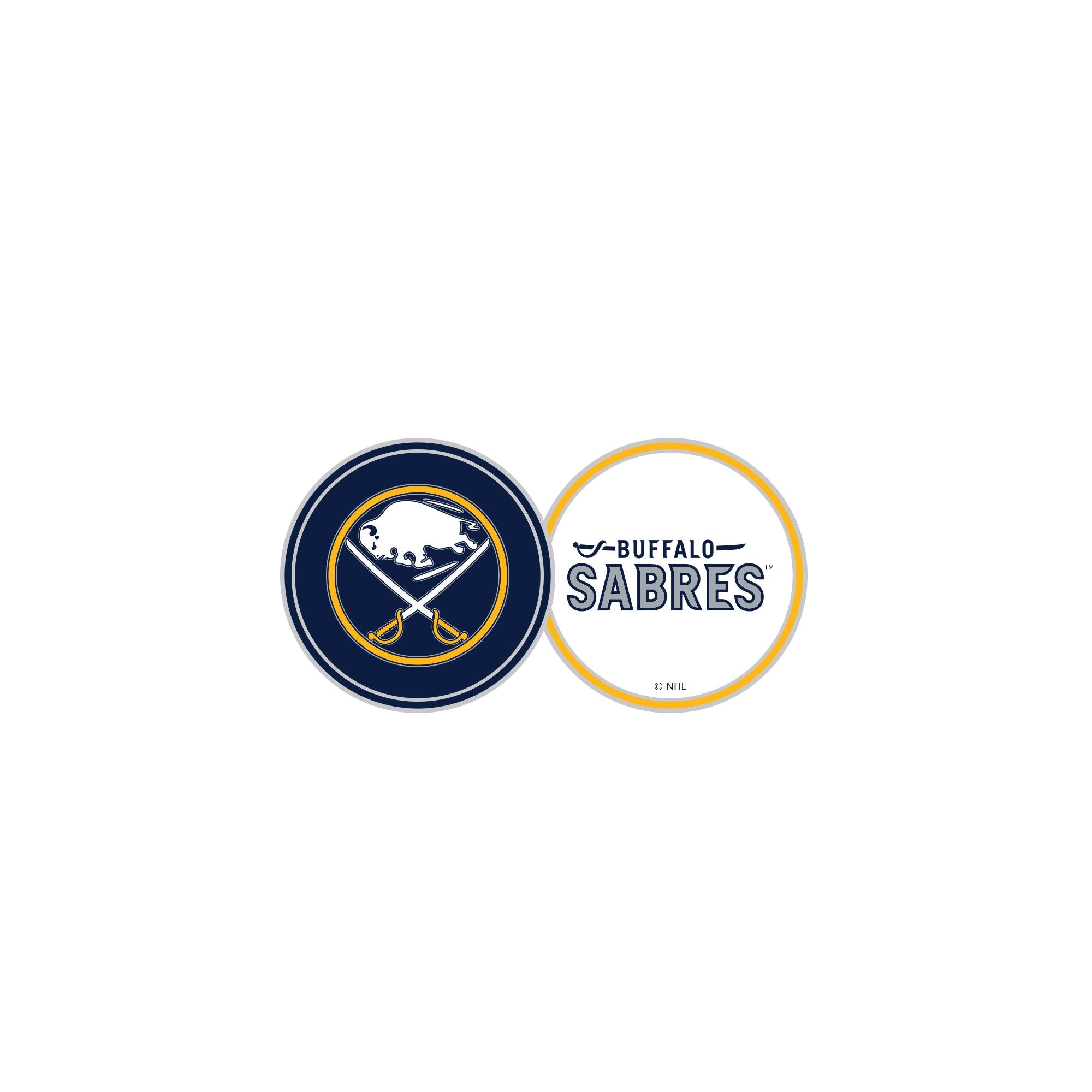 BUFFALO SABRES DOUBLE SIDED BALL MA
