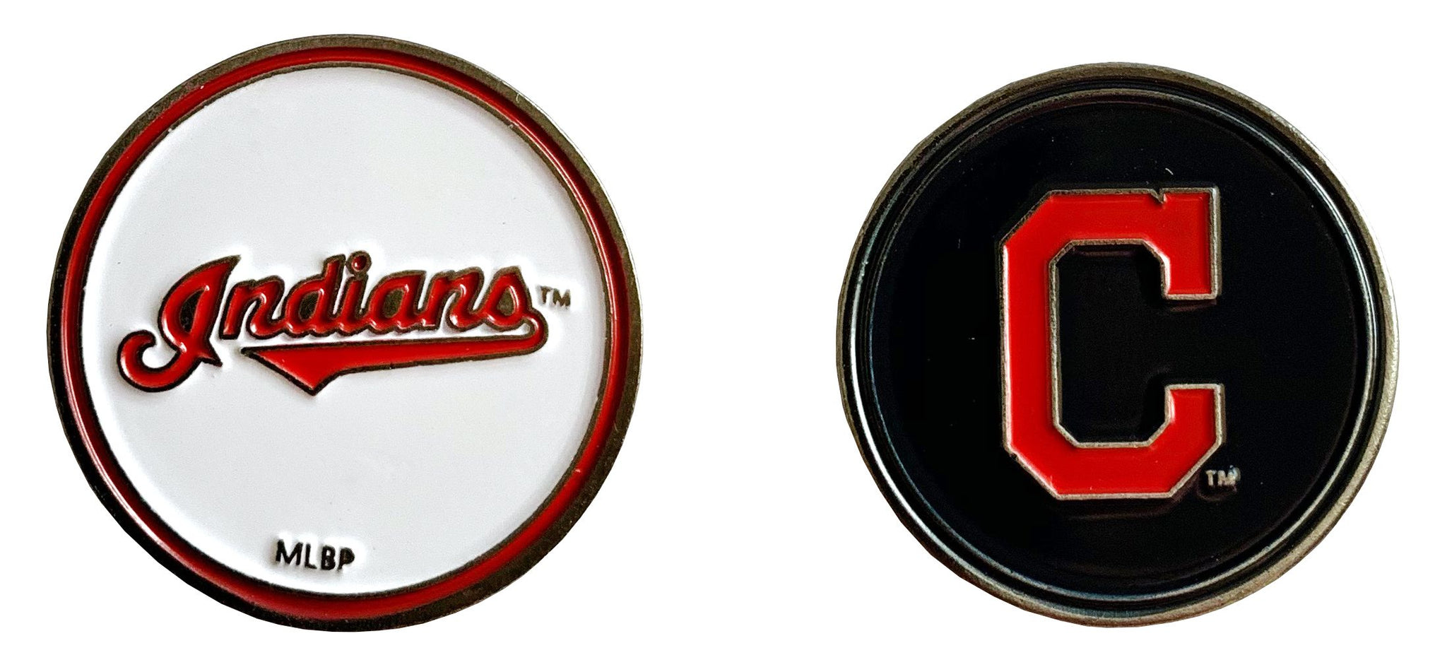 CLEVELAND INDIANS DOUBLE SIDED BALL