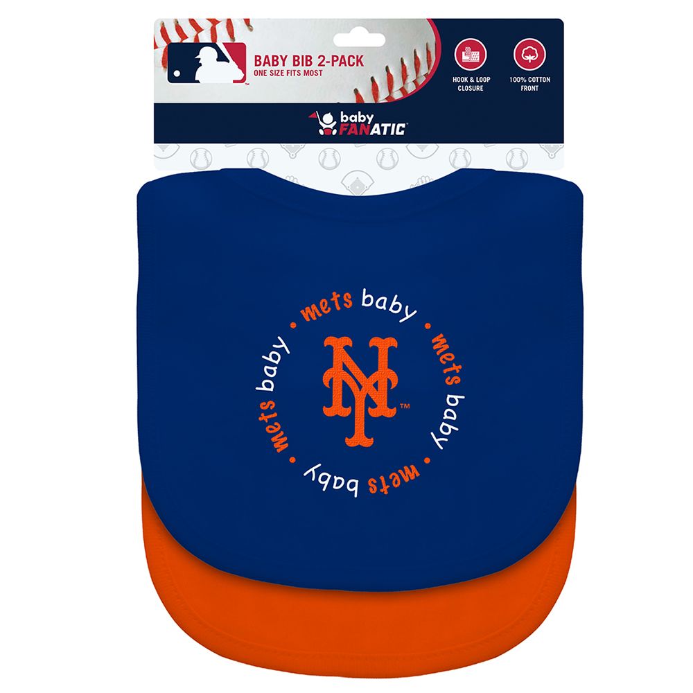 New York Mets Baby Bibs 2-Pack