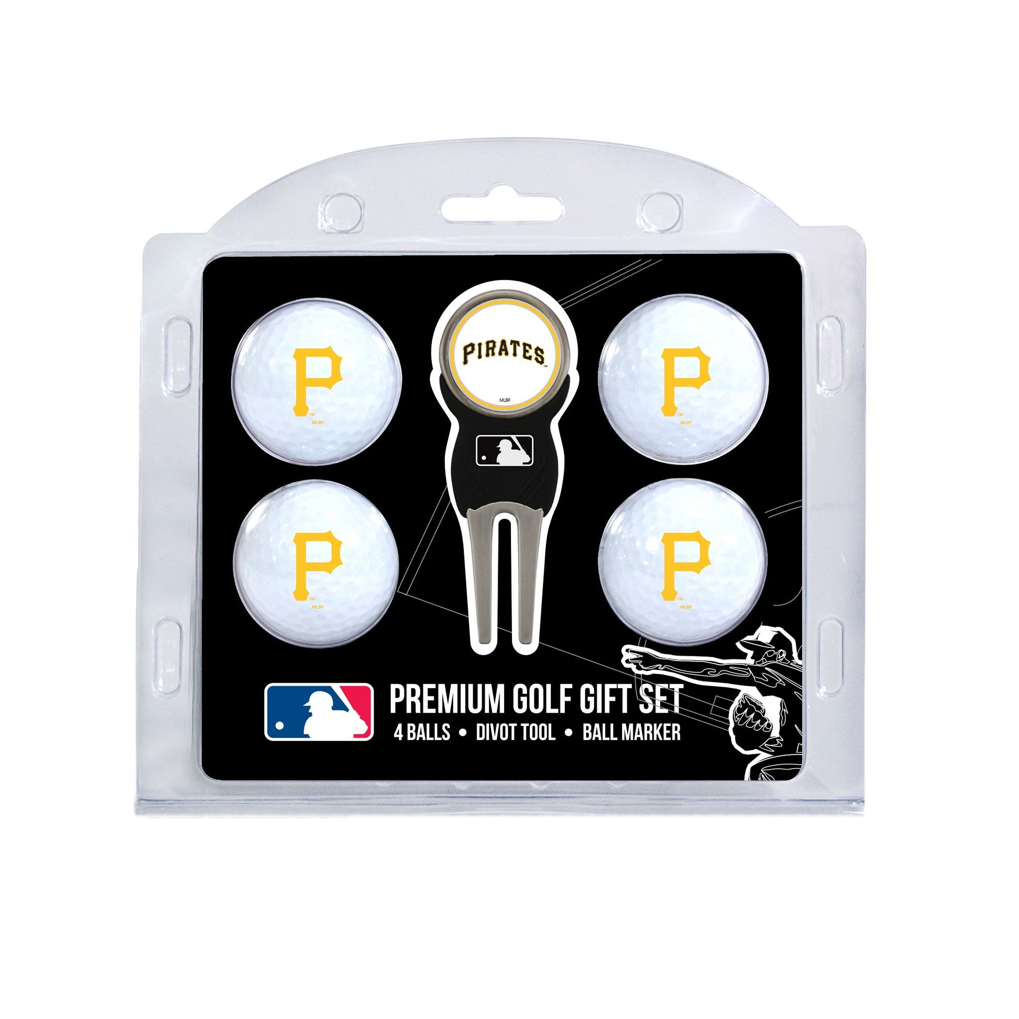 PITTSBURGH PIRATES 4 BALL GIFT SET